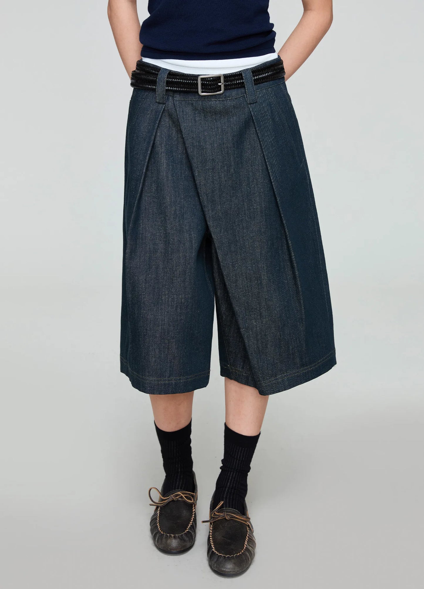 Woven Leather Belt