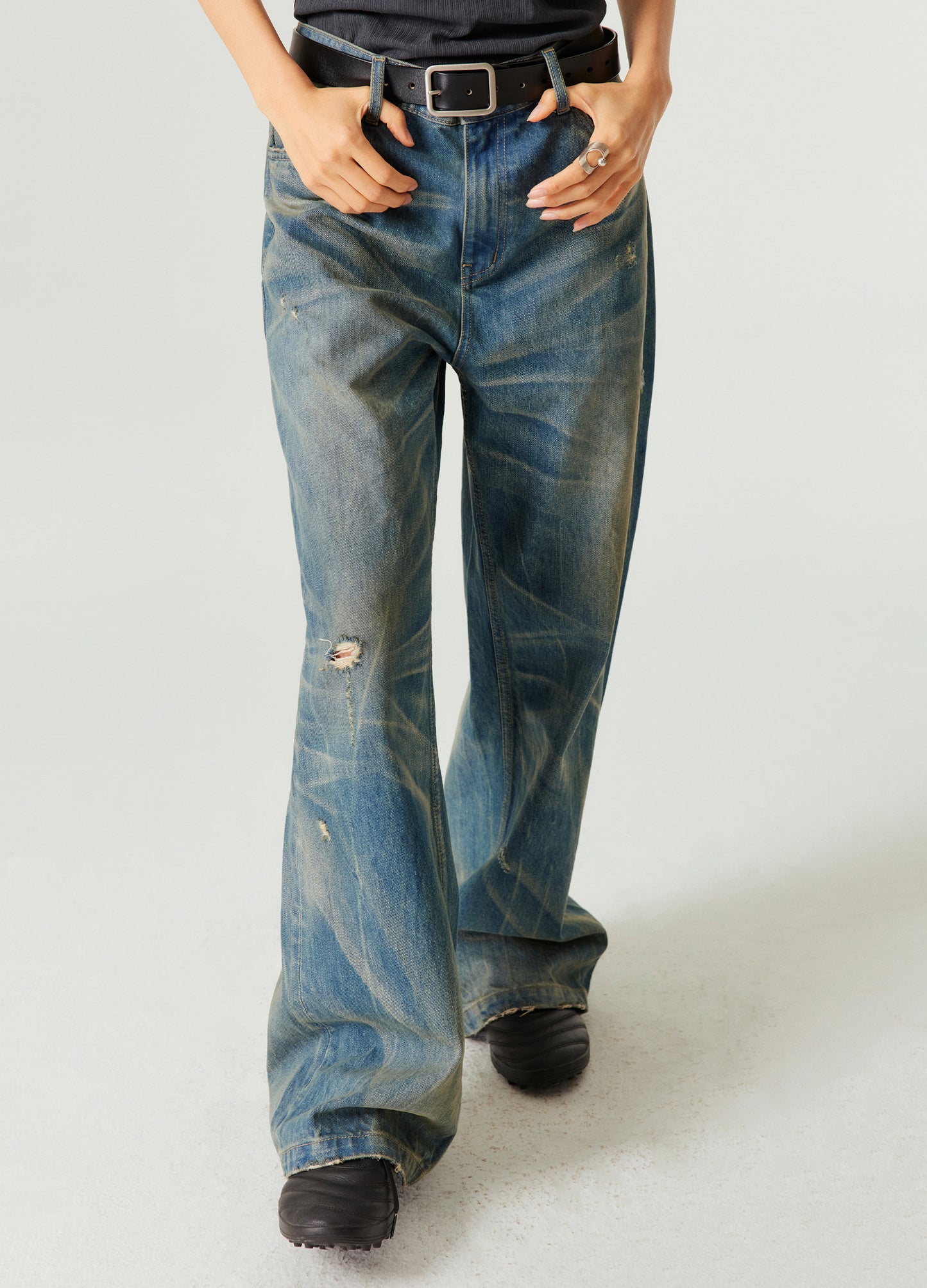Nevada Wash Straight Denim