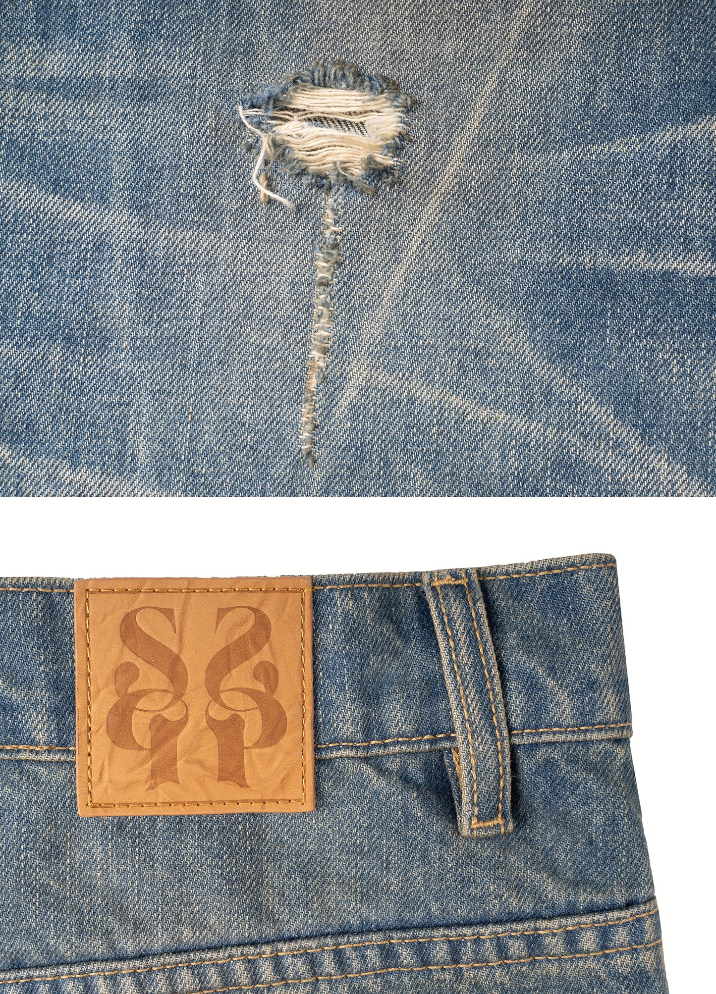 Nevada Wash Straight Denim