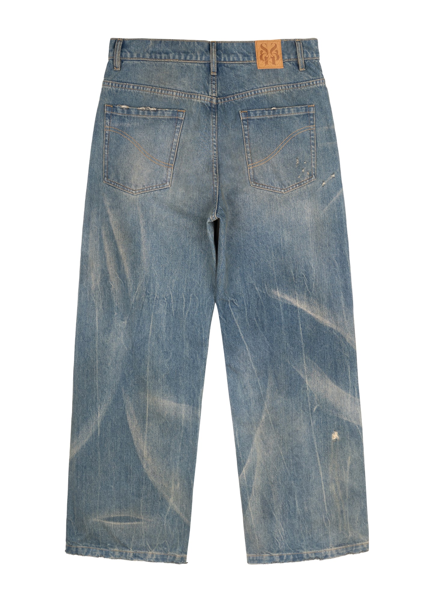 Nevada Wash Straight Denim