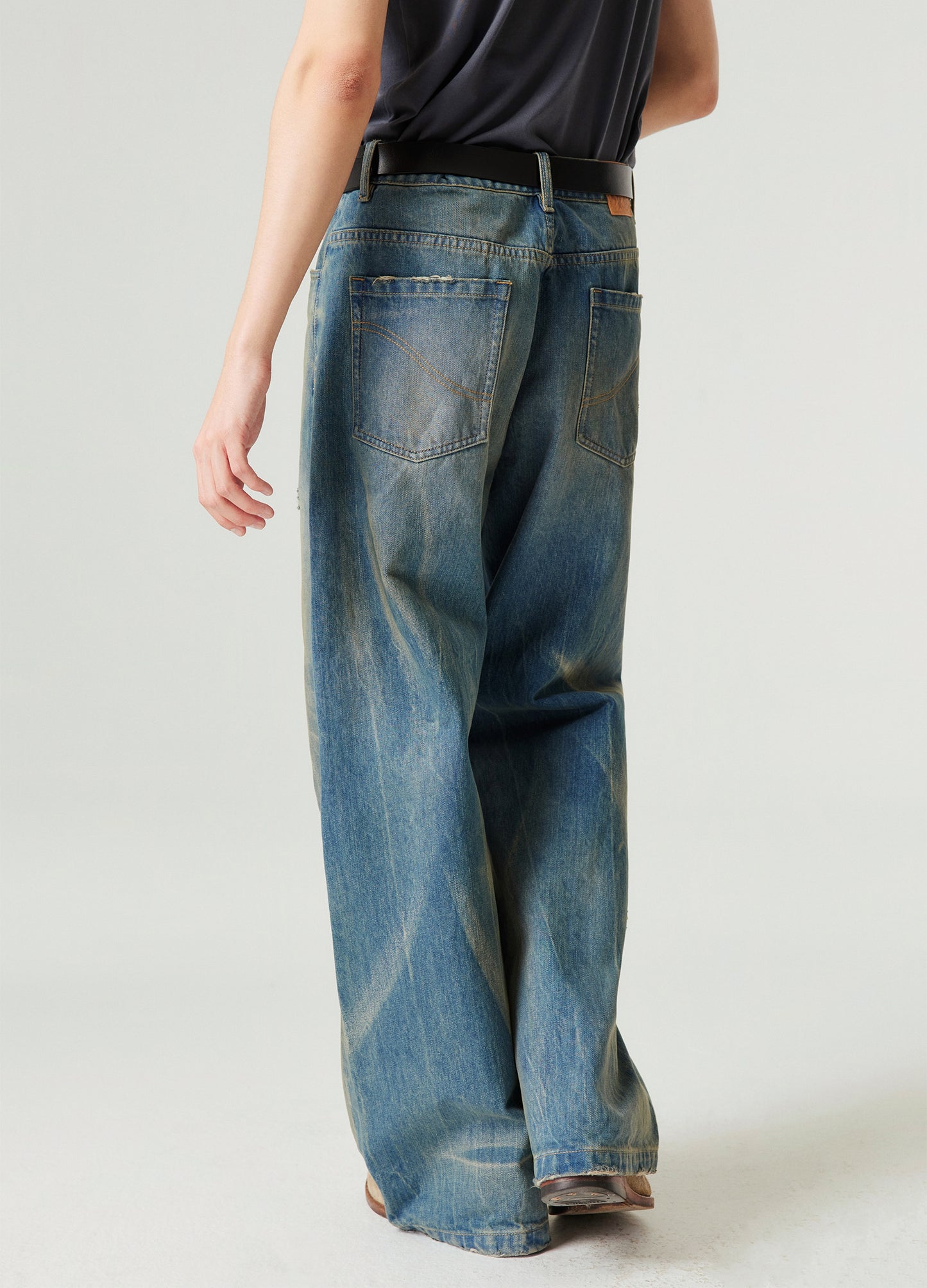 Nevada Wash Straight Denim
