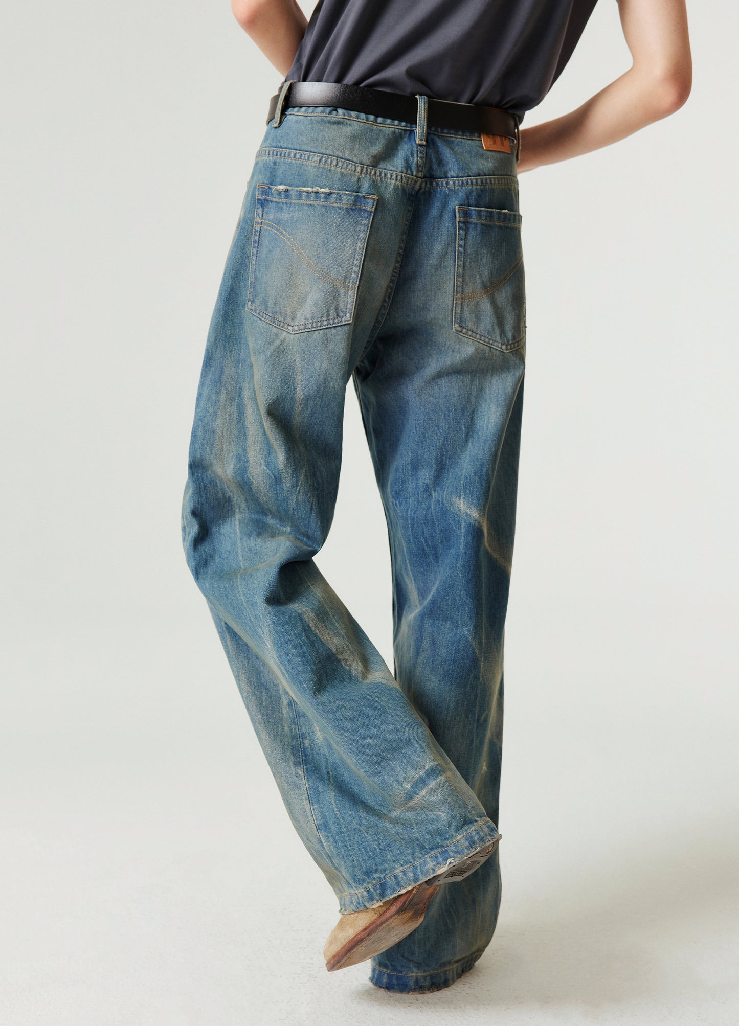 Nevada Wash Straight Denim