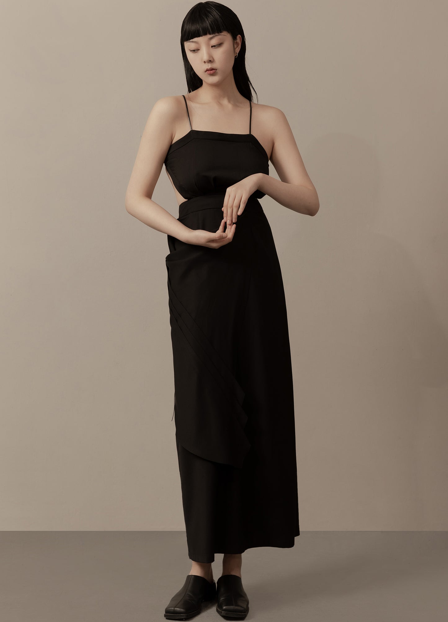 Backless Halter Dress