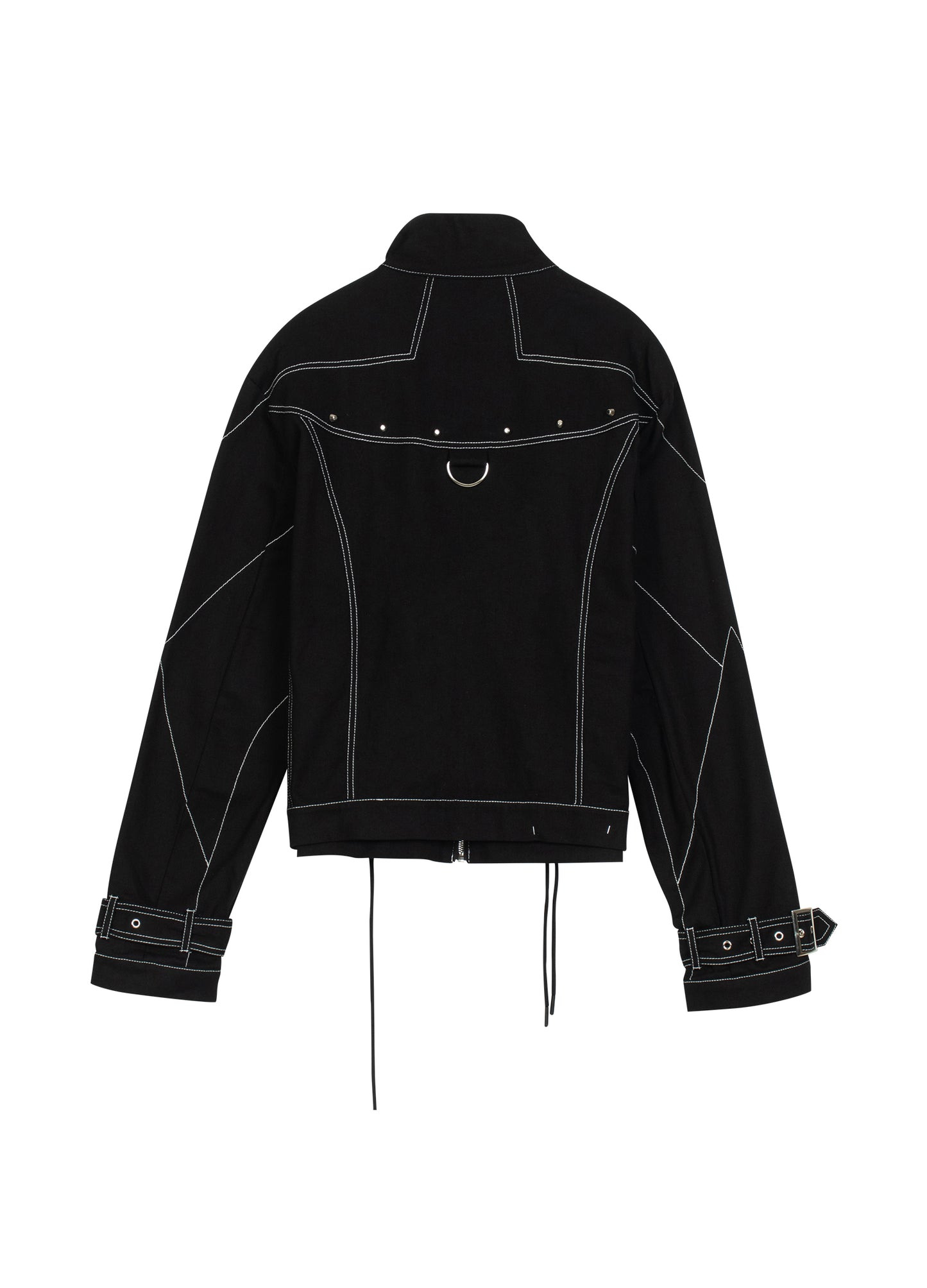 Contrast Biker Jacket
