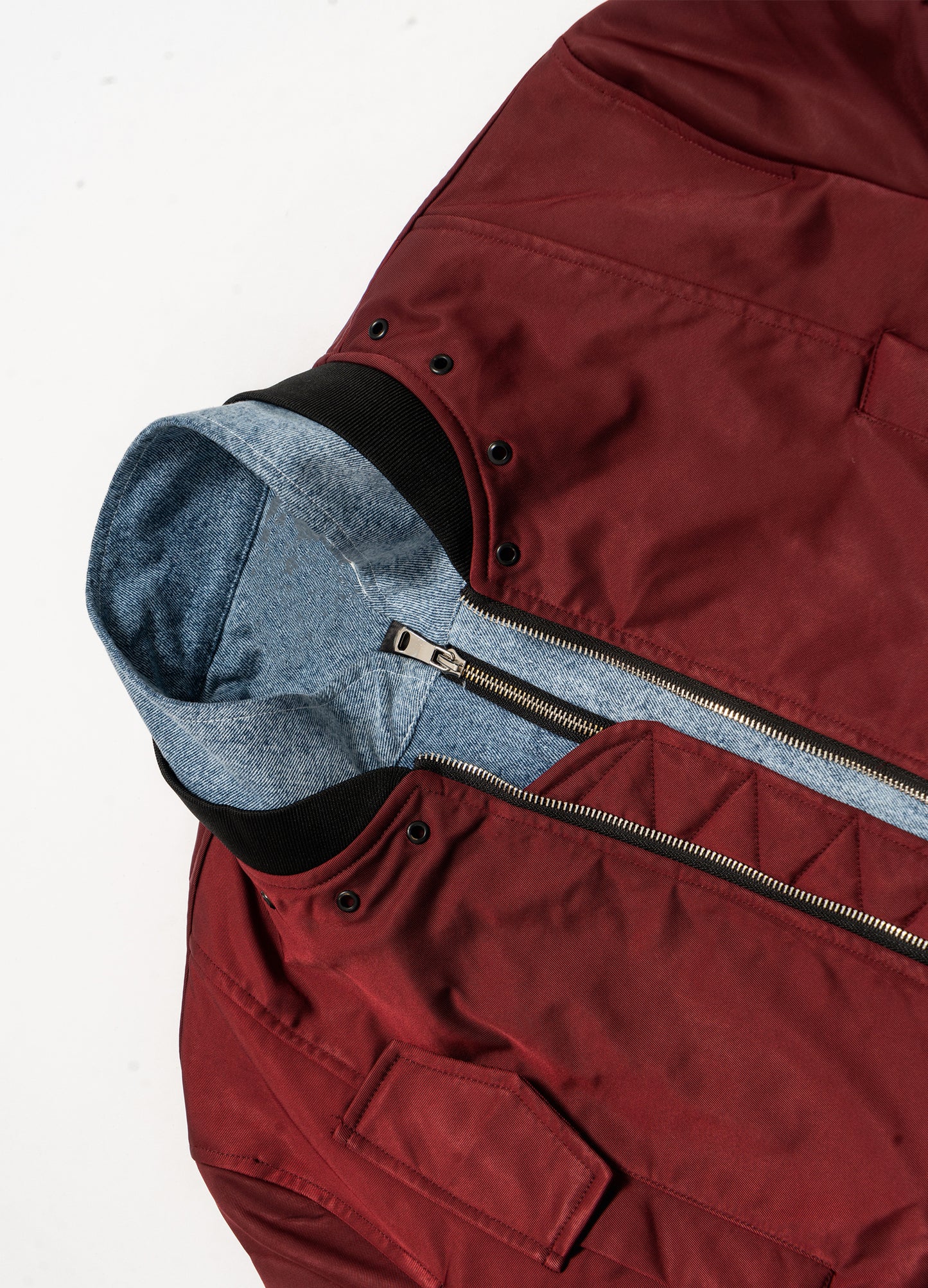 Cropped Aviator Bomber