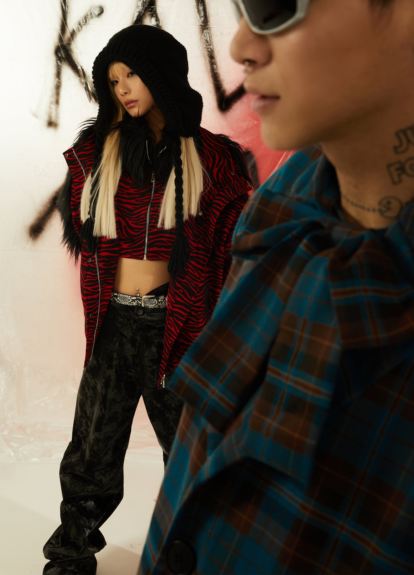Faux Fur Puffer Jacket