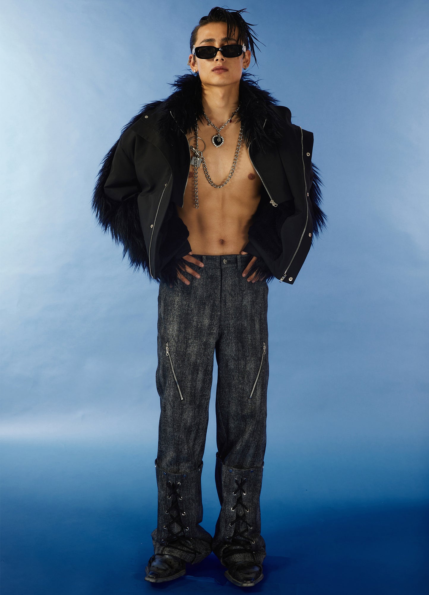 Faux Fur Puffer Jacket
