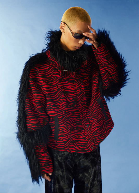 Faux Fur Puffer Jacket