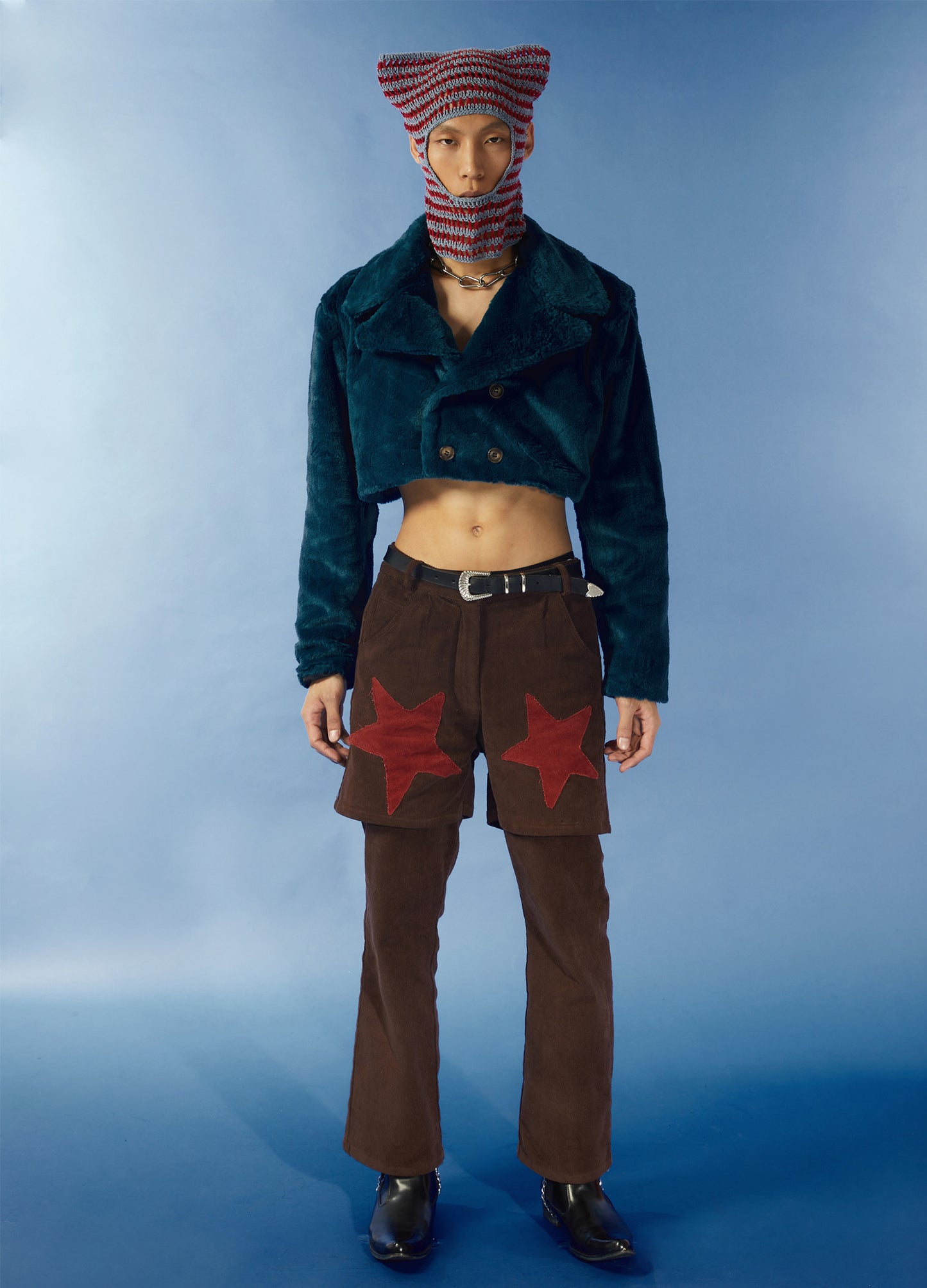 Fishnet Pointed Balaclava