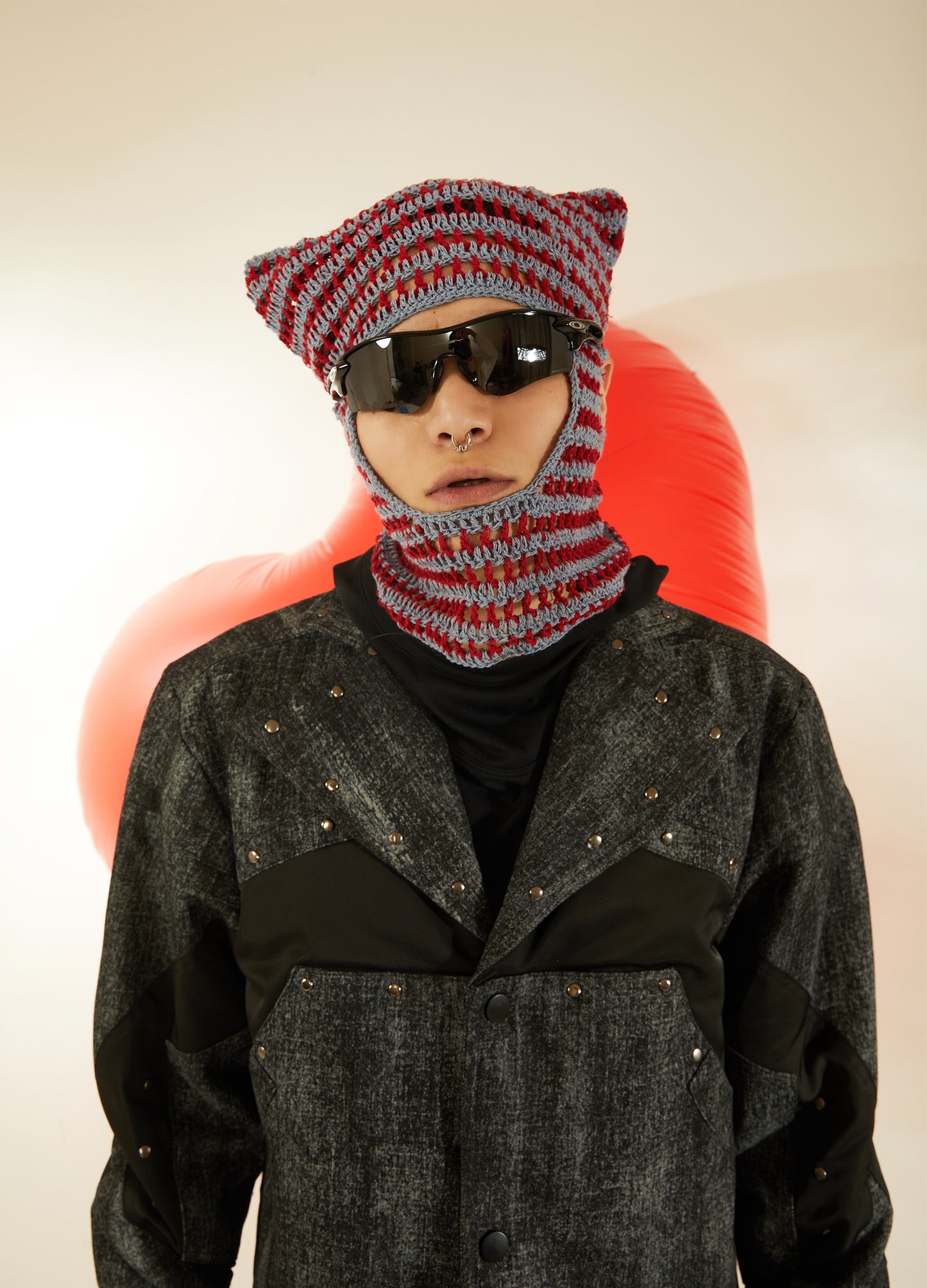 Fishnet Pointed Balaclava