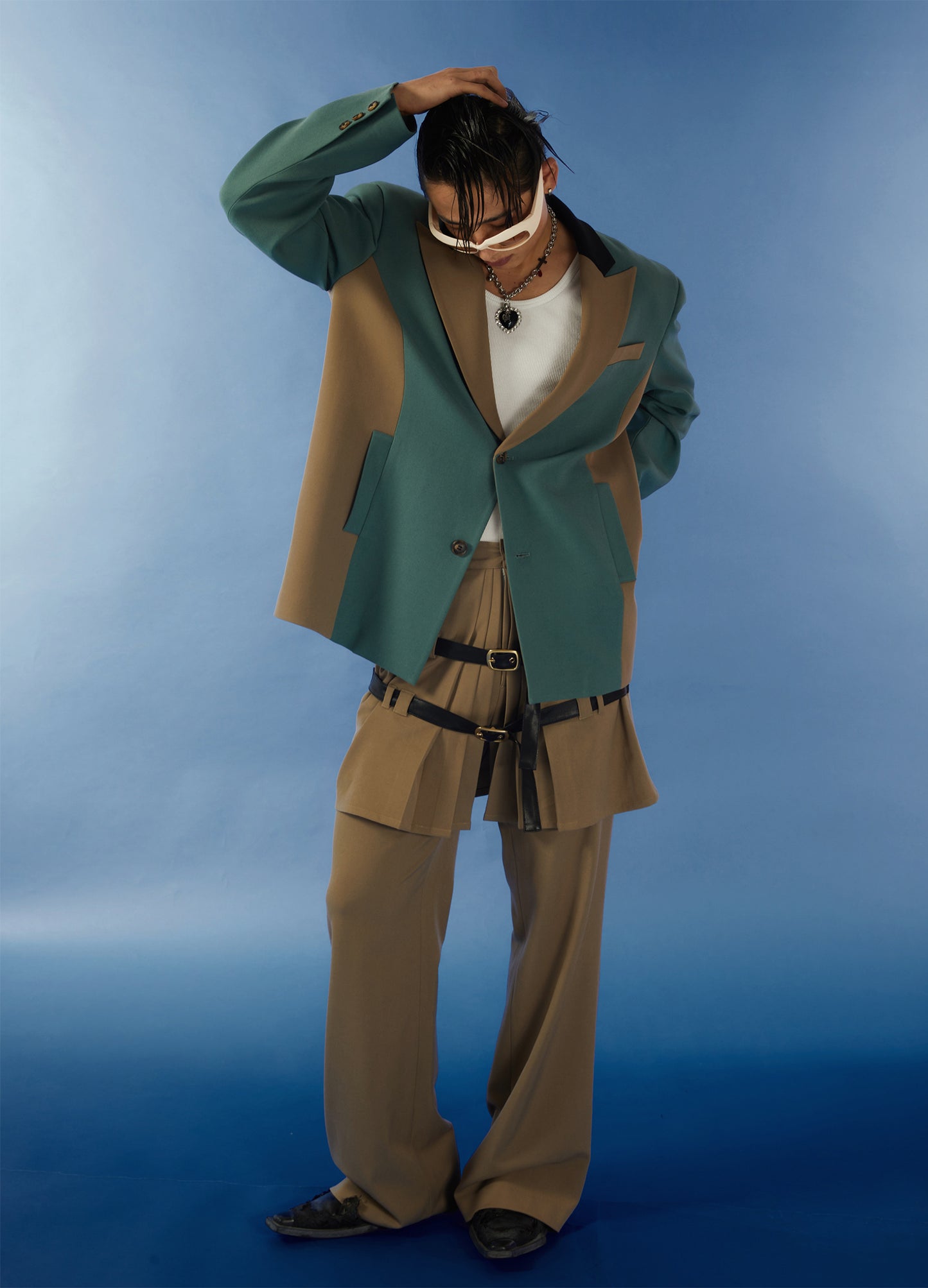 Two Tone Blazer
