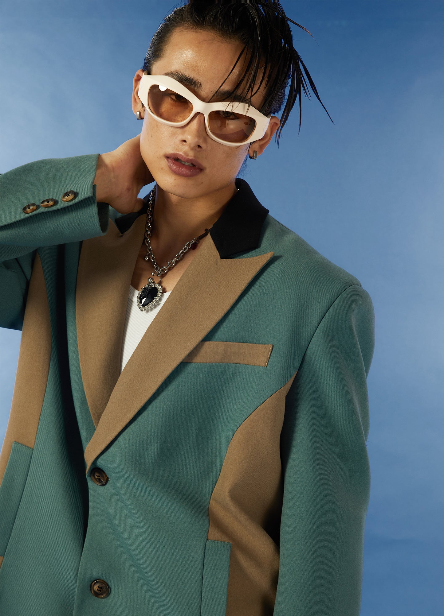 Two Tone Blazer
