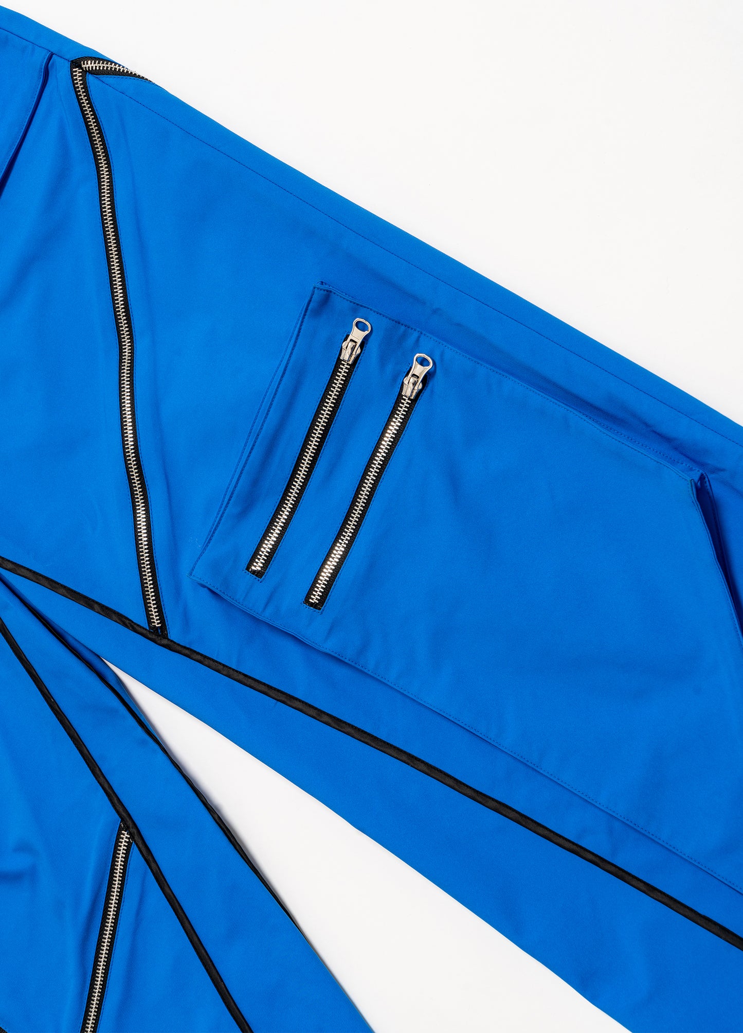Wide Zipper Trousers