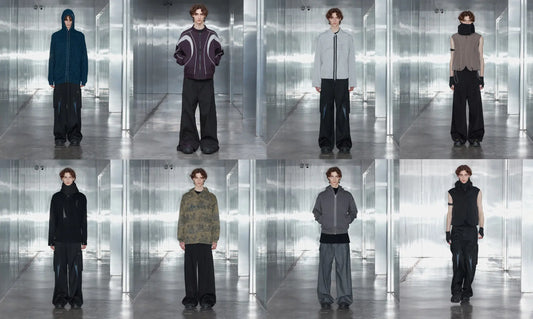 Exploring the Industrial Age. 49 PERCENT's AW23 collection: METROPOLIS.