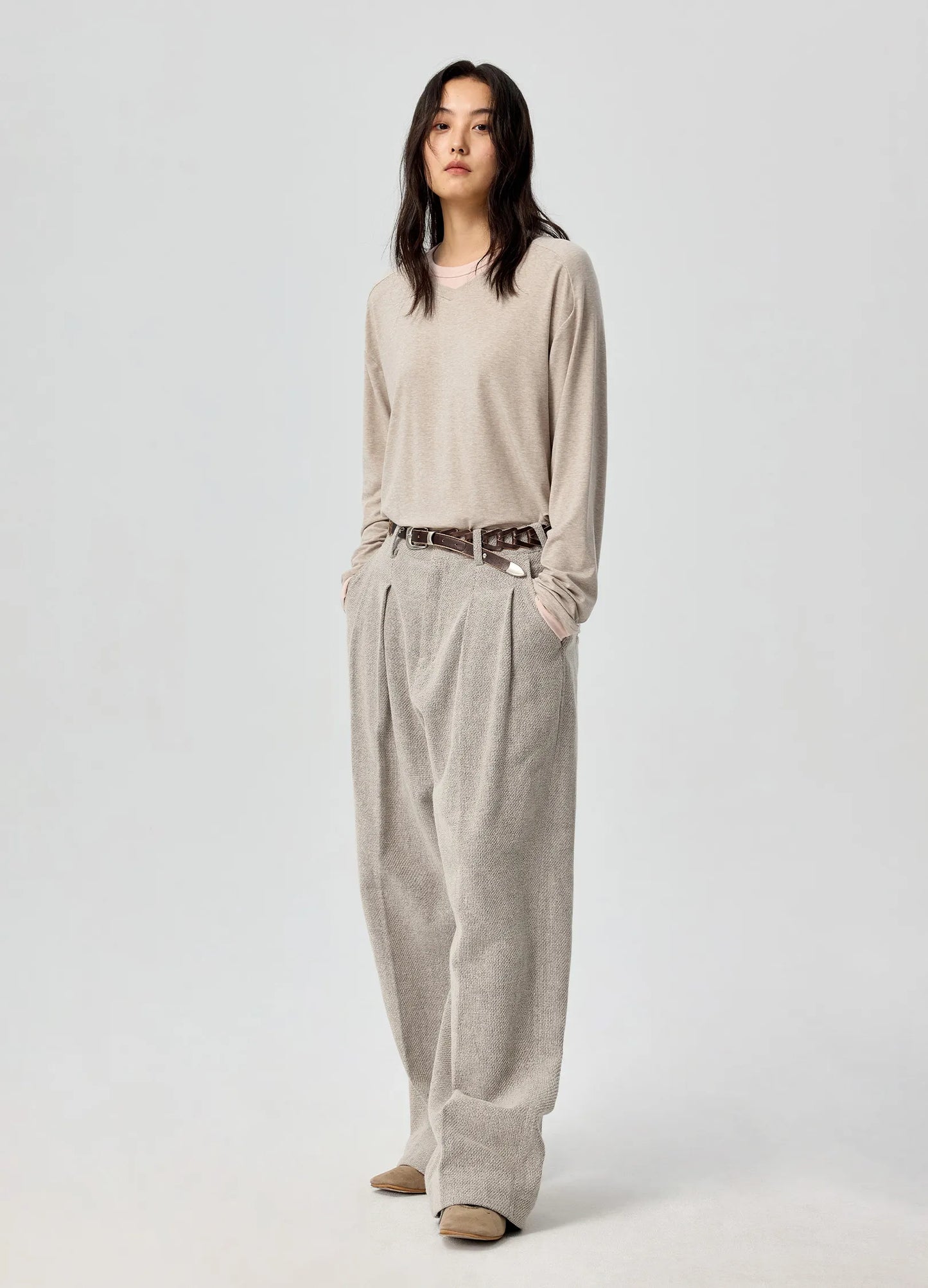 Paneled Long Sleeve