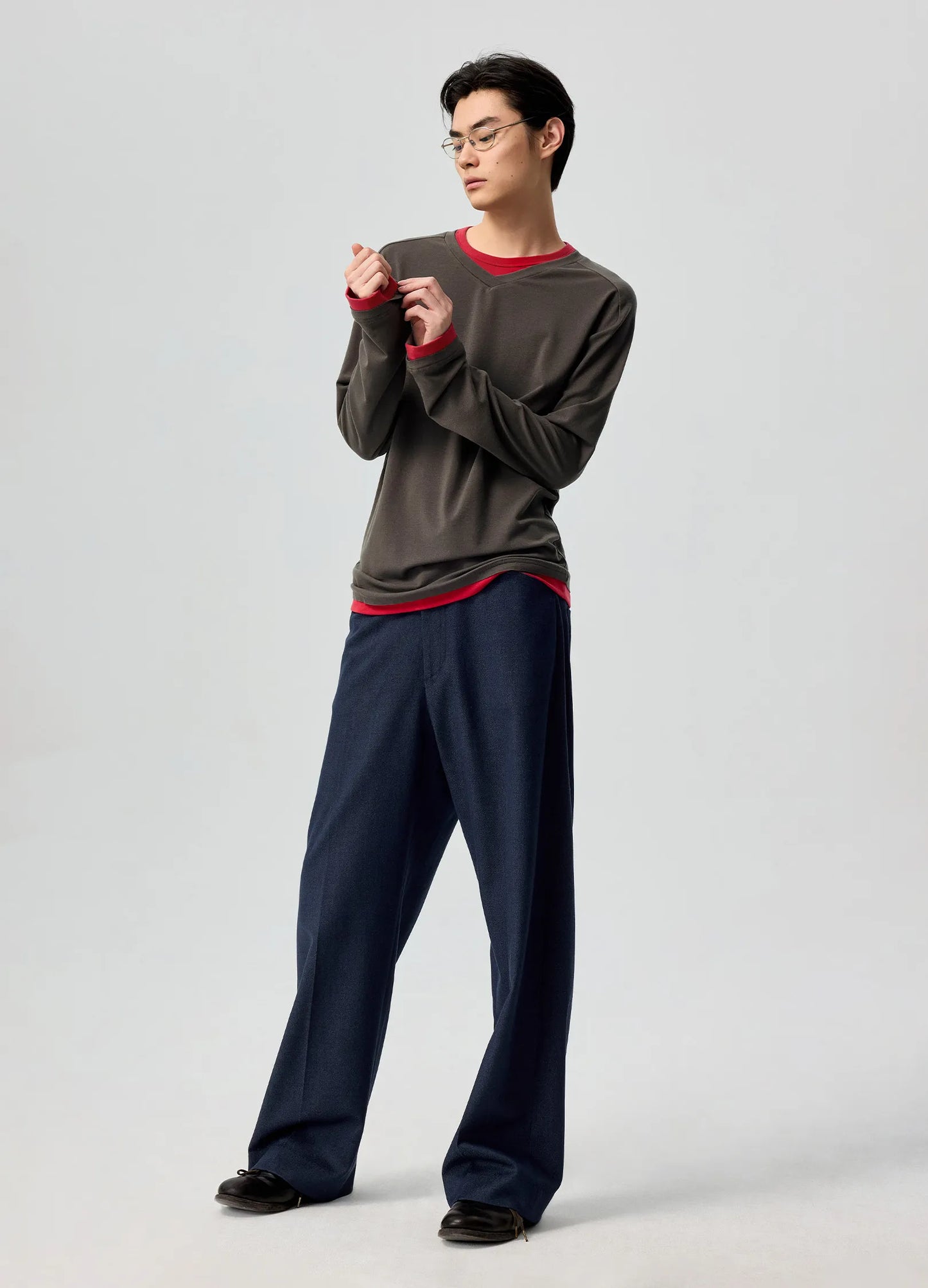 Paneled Long Sleeve