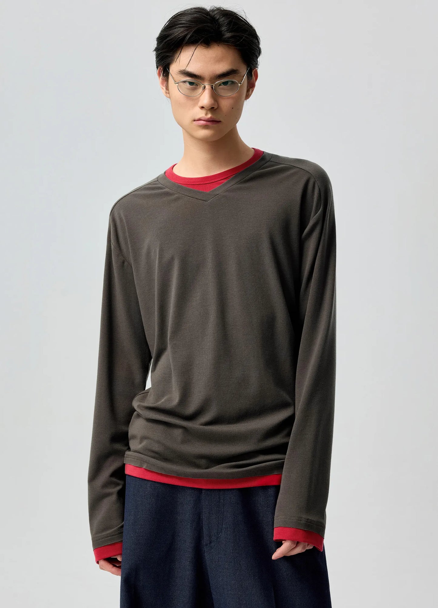 Paneled Long Sleeve