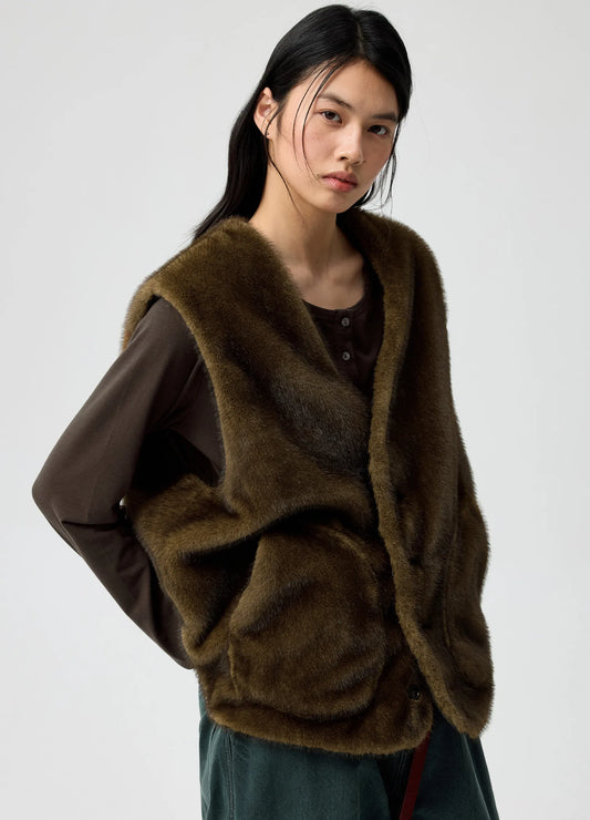 2 Way Fur Vest
