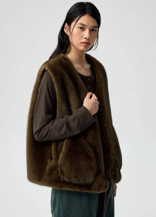 2 Way Fur Vest