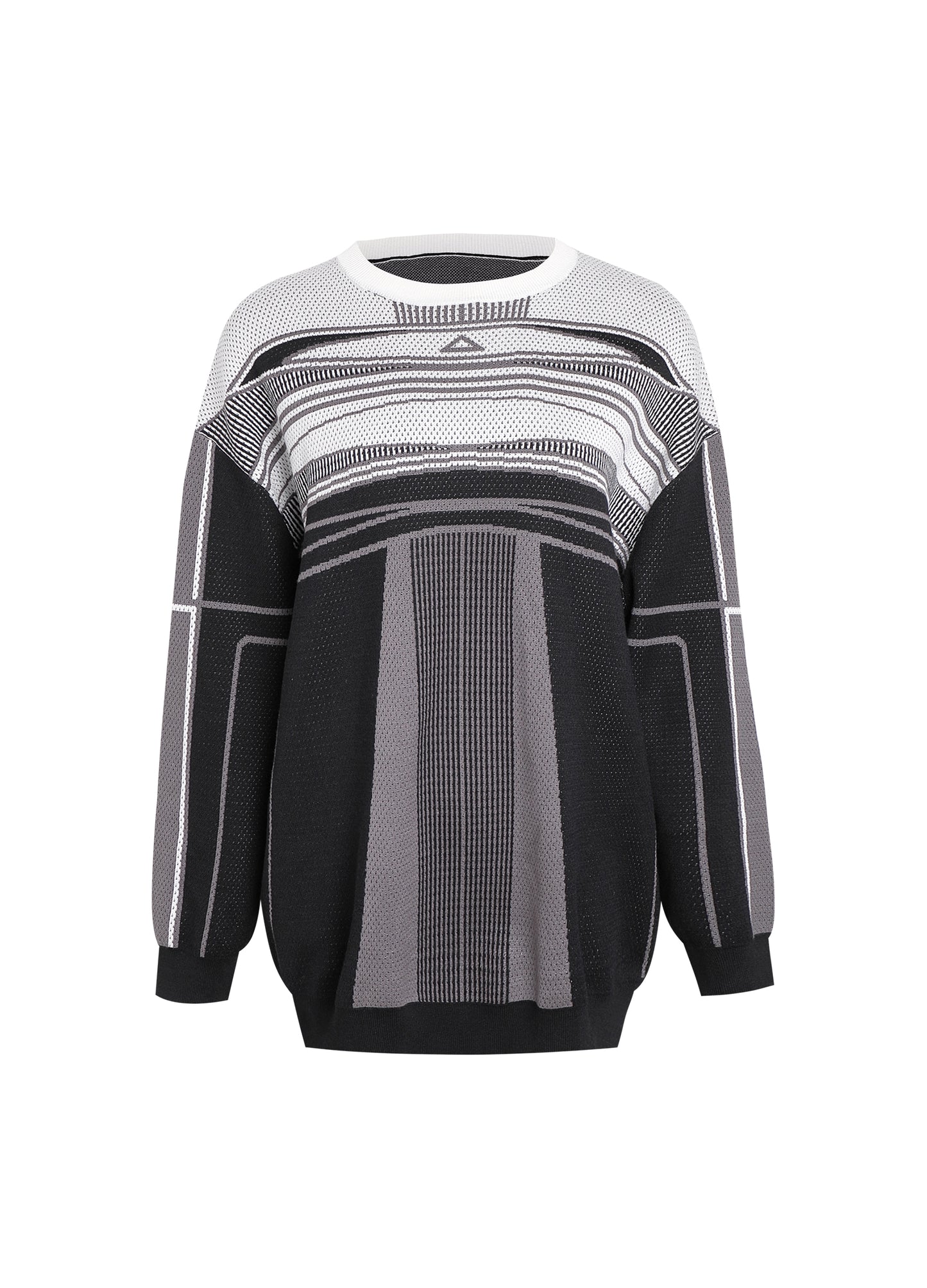 Abstract Knit Sweater