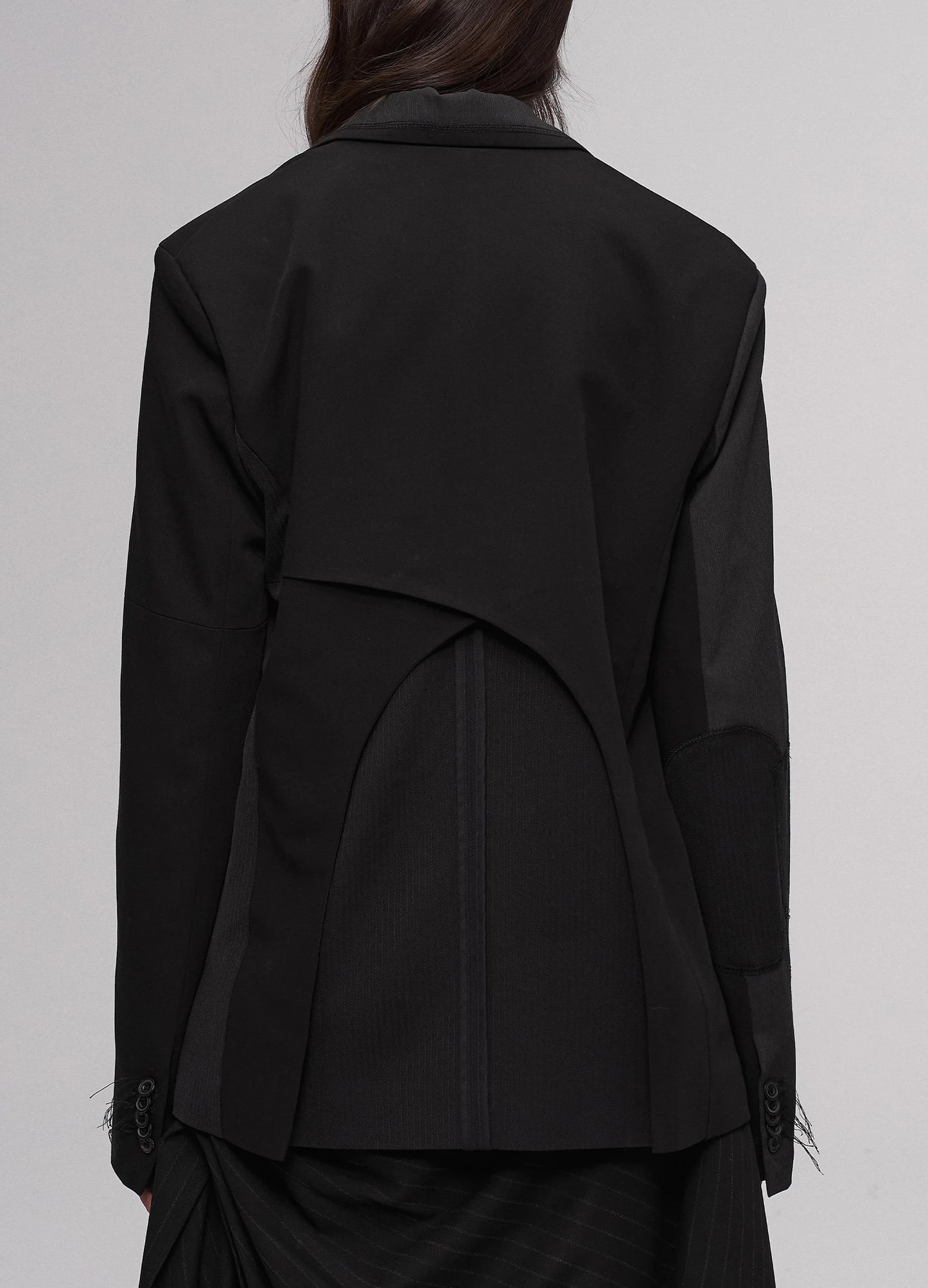 Asymmetrical Patchwork Blazer