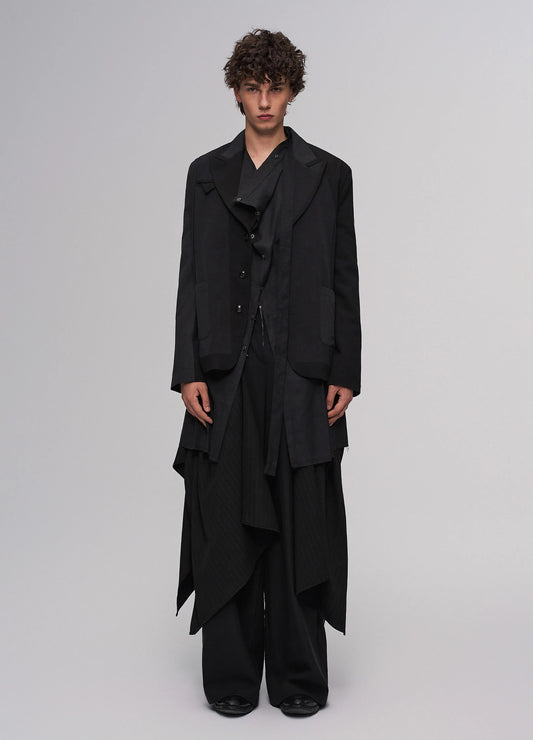 Asymmetrical Patchwork Blazer