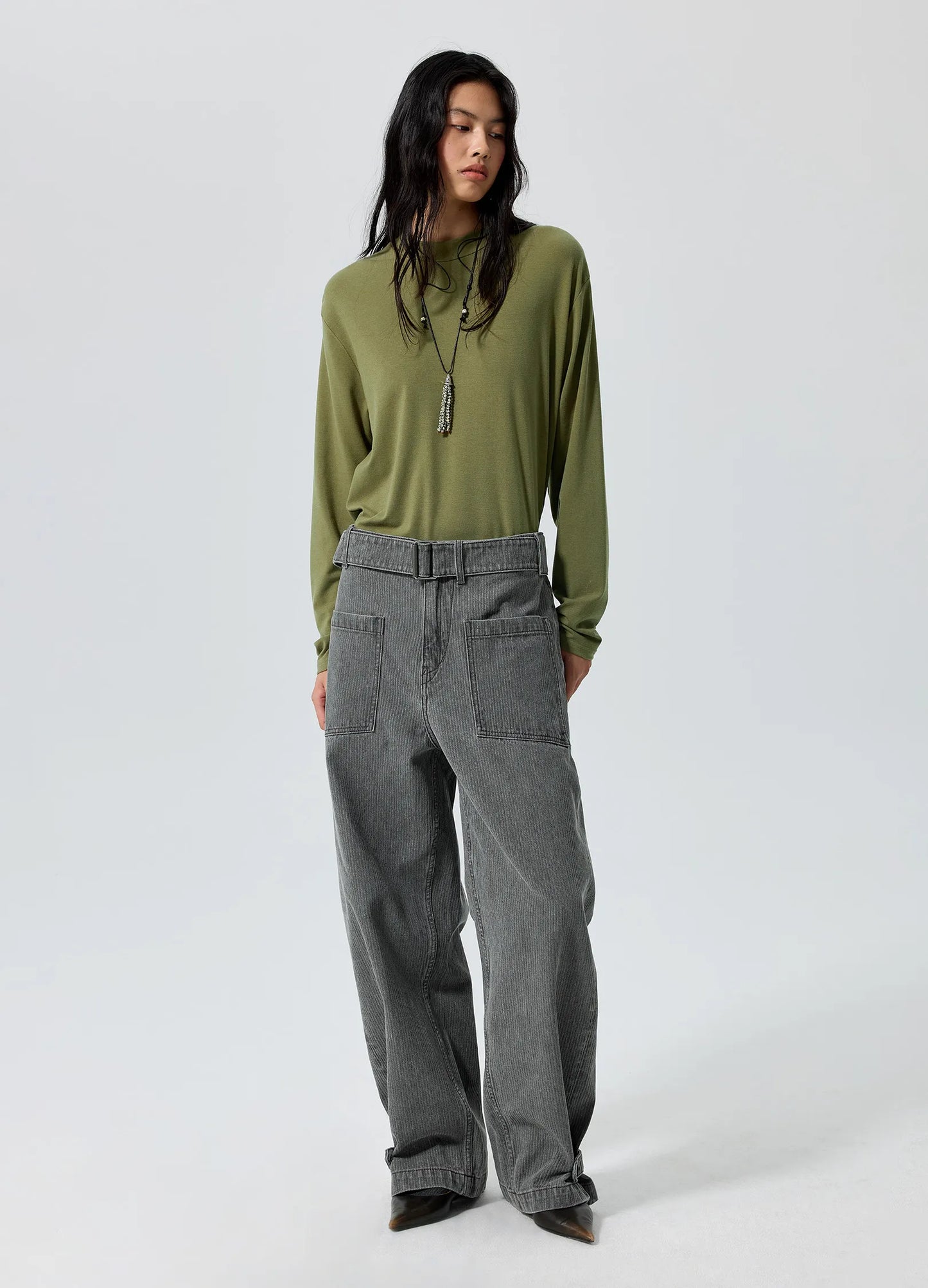 Beaded Tassel Necklace