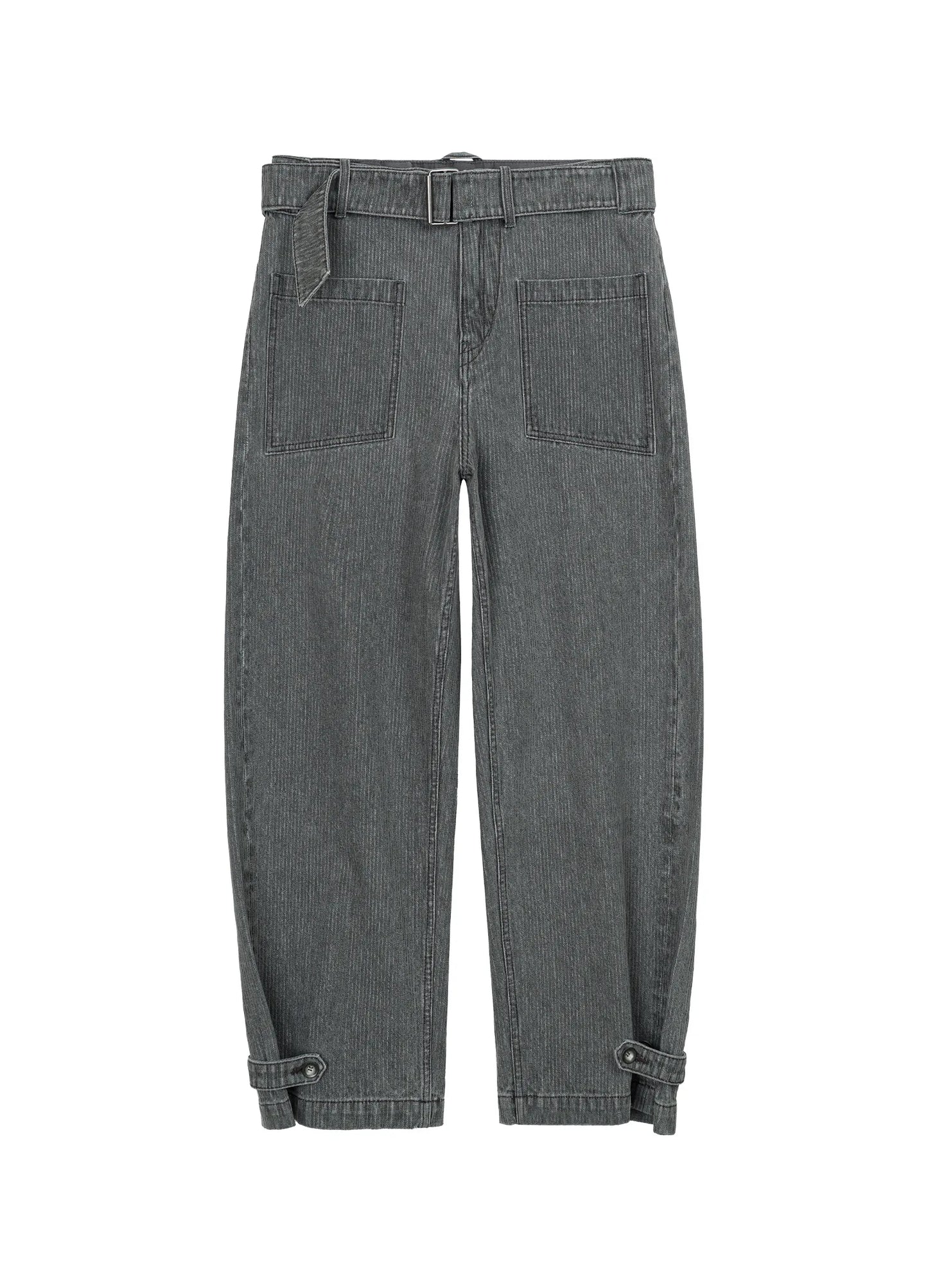 Belted Cargo Trousers