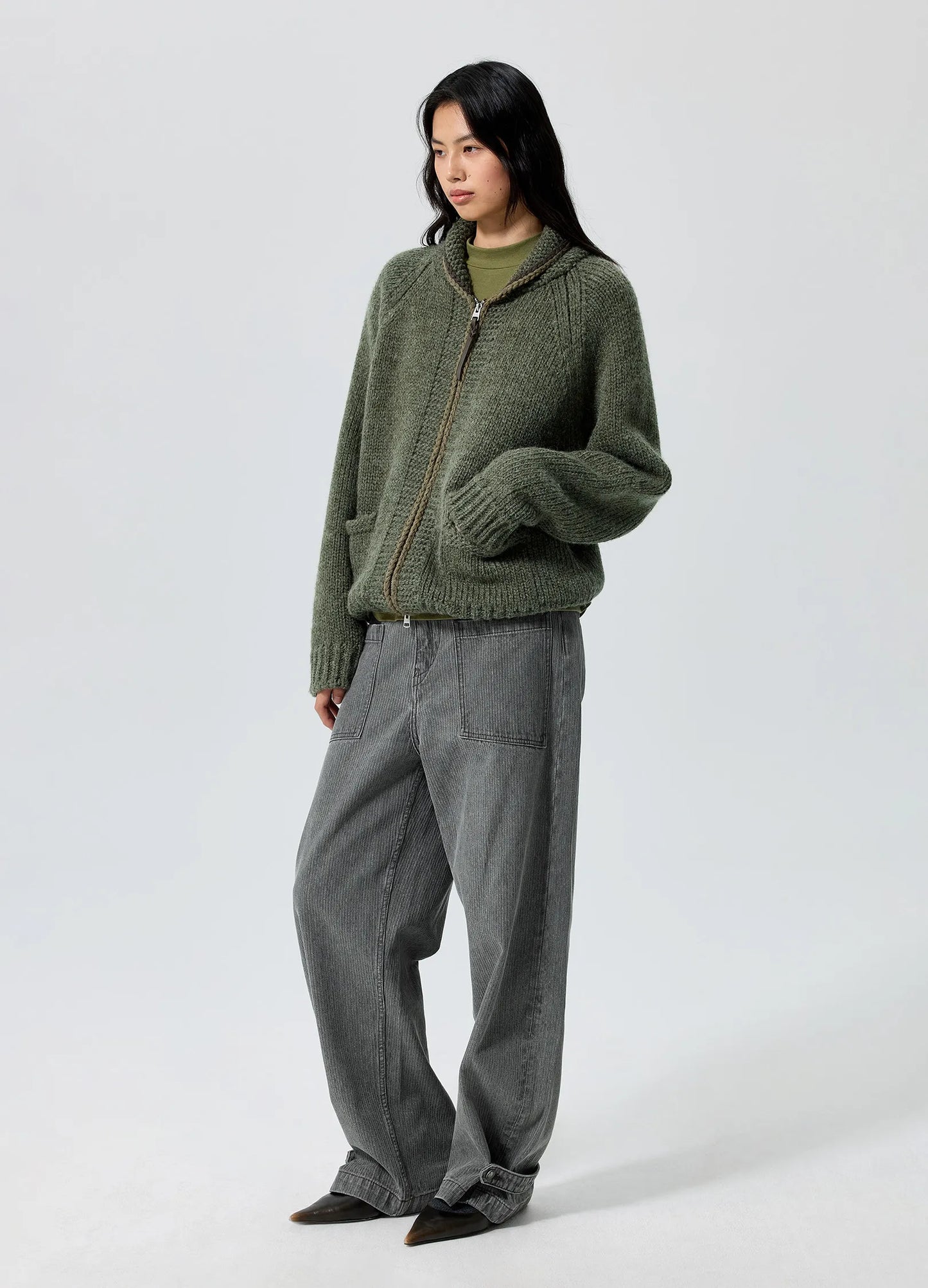 Belted Cargo Trousers