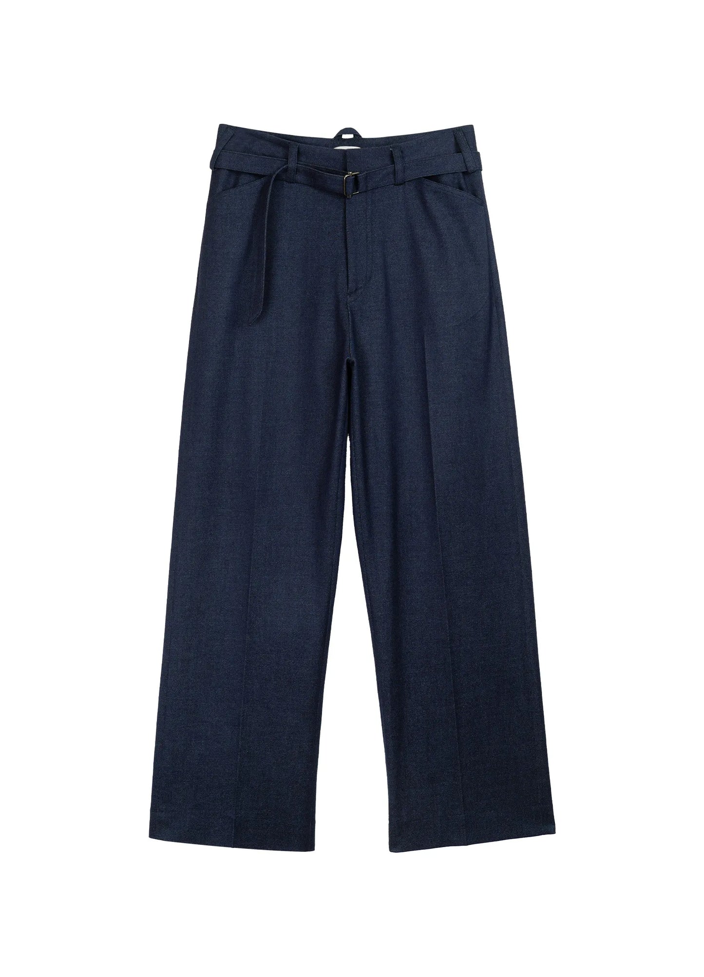 Belted Wool Trousers