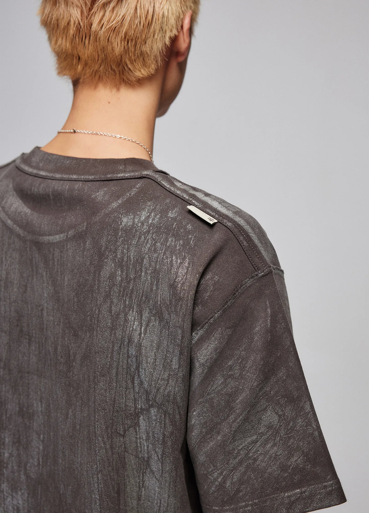 Brushed Silver Tee