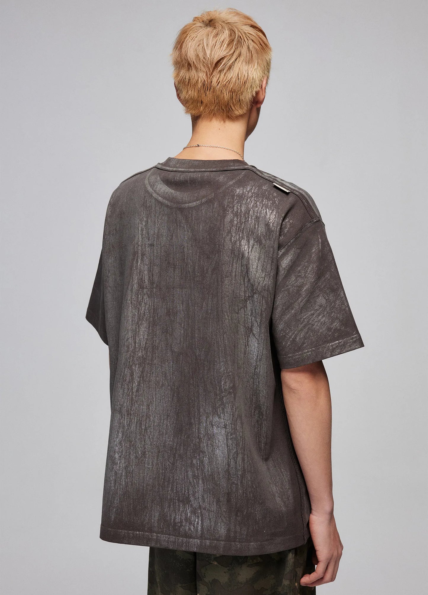Brushed Silver Tee