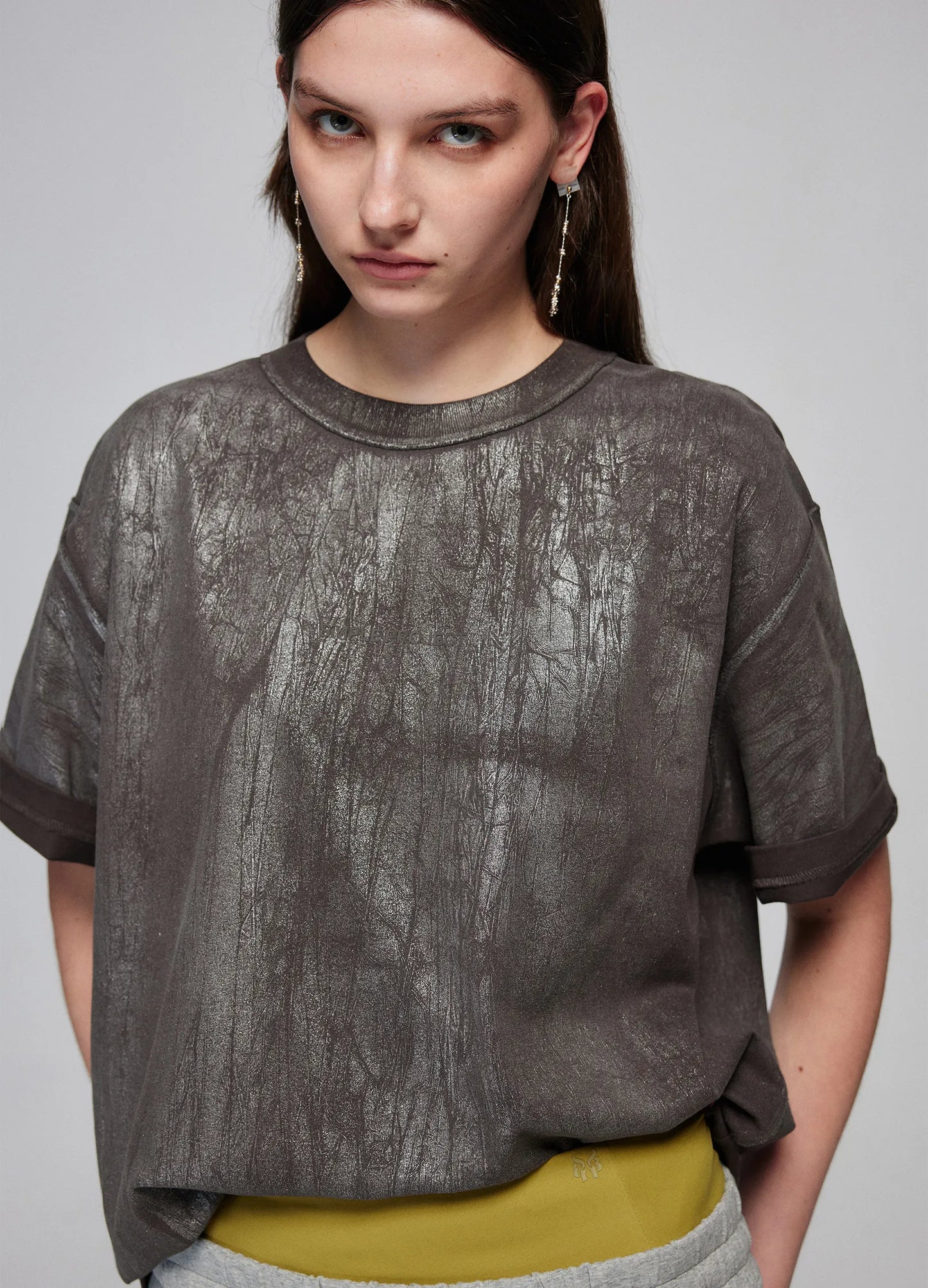 Brushed Silver Tee