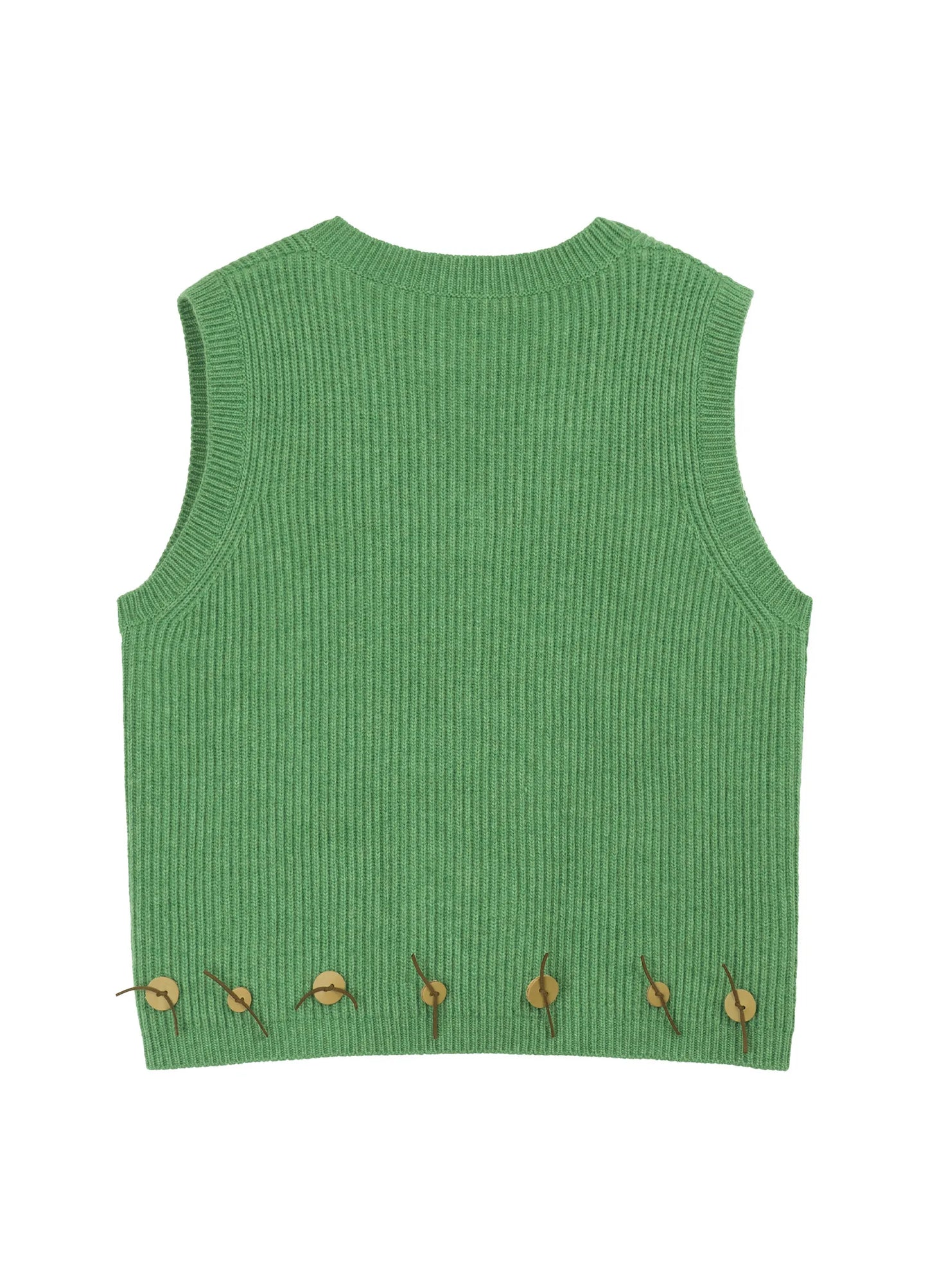 Button Detail Vest