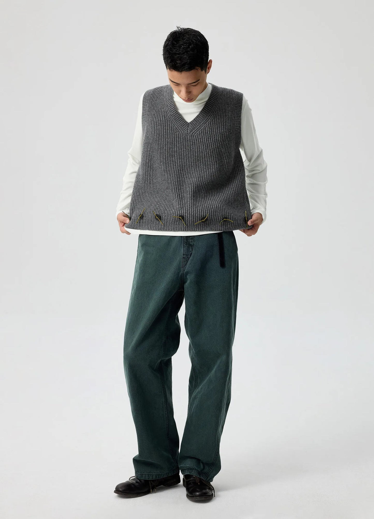 Button Detail Vest