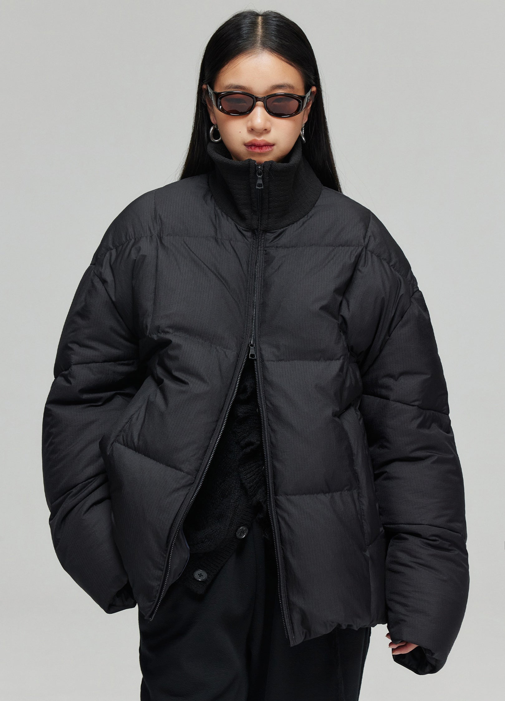 NUTEMPESIMPLE PROJECT Checkered Down Jacket