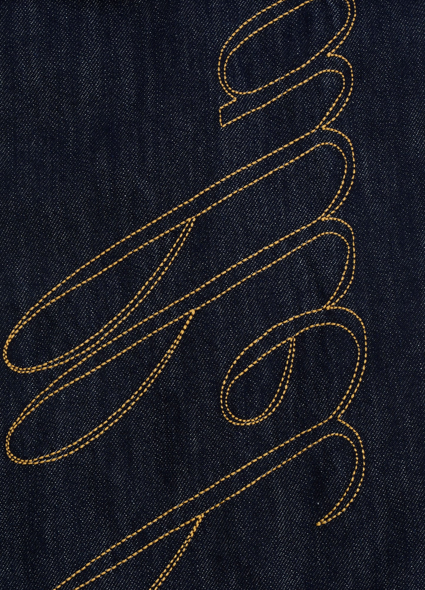 Calligraphy Wide Denim
