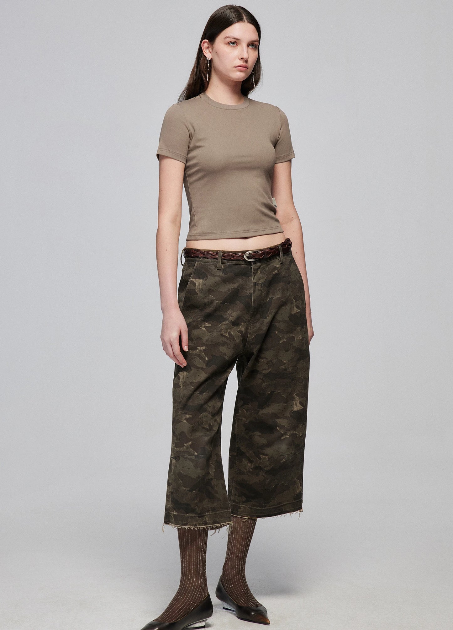 Camo Capris