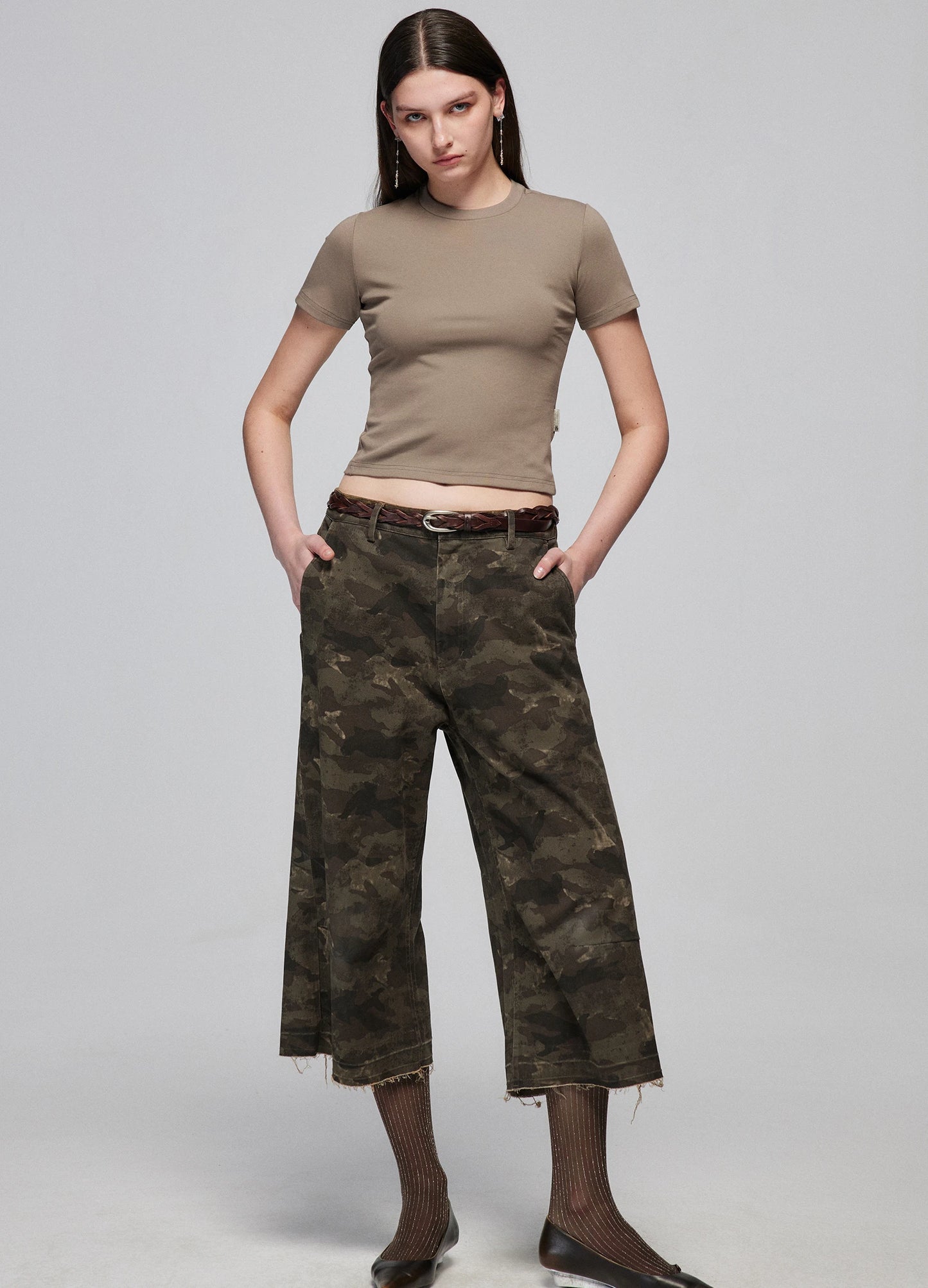Camo Capris