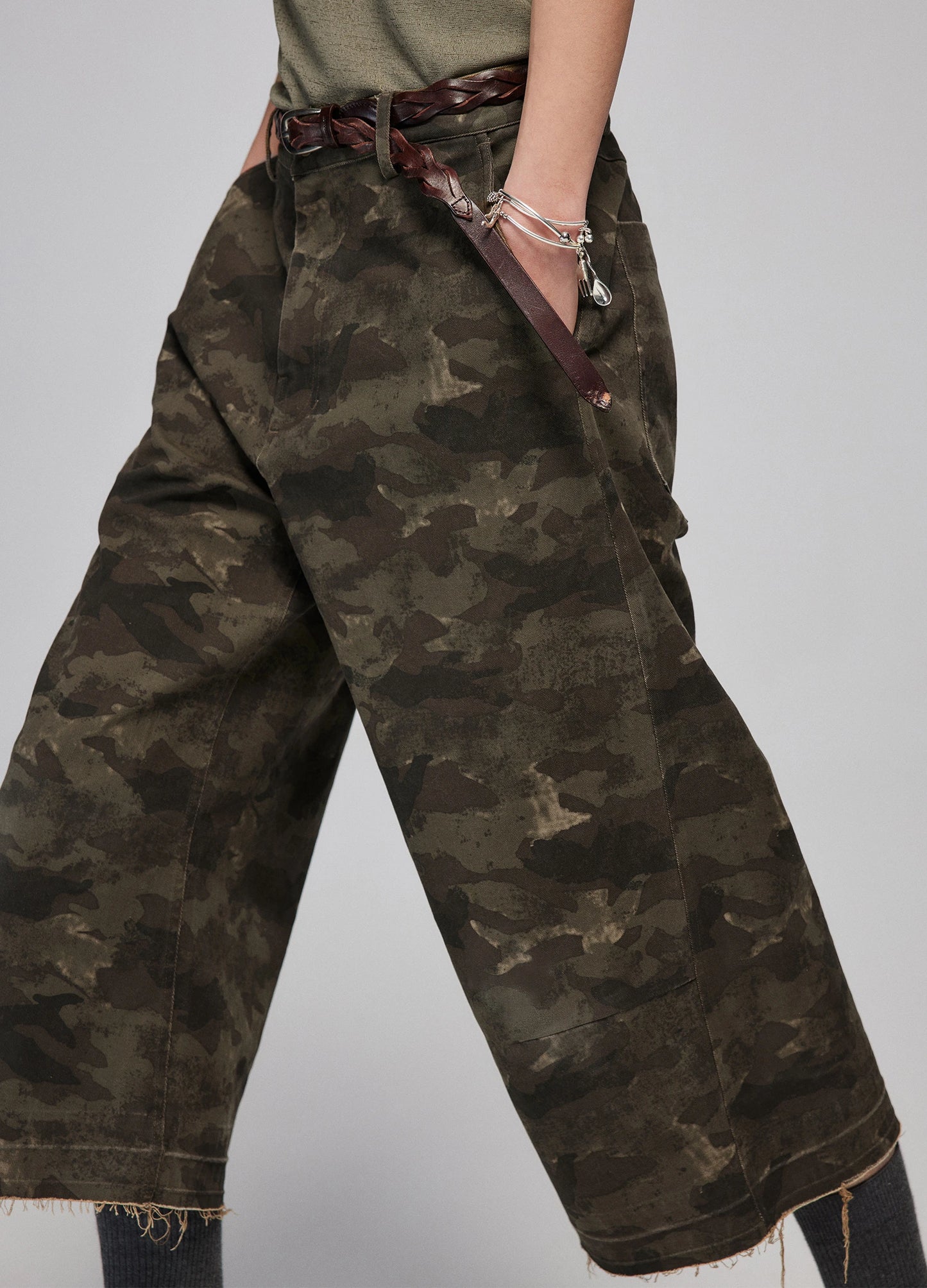 Camo Capris