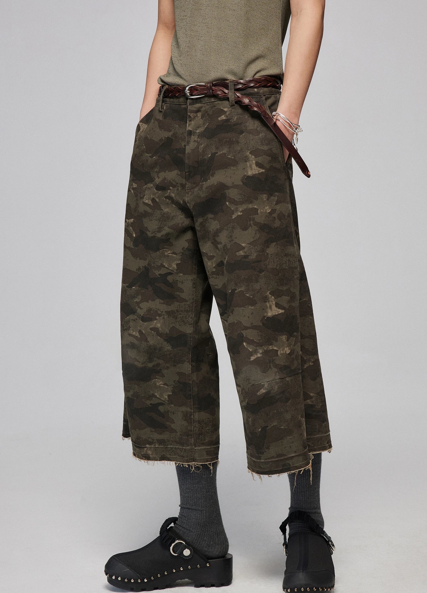 Camo Capris