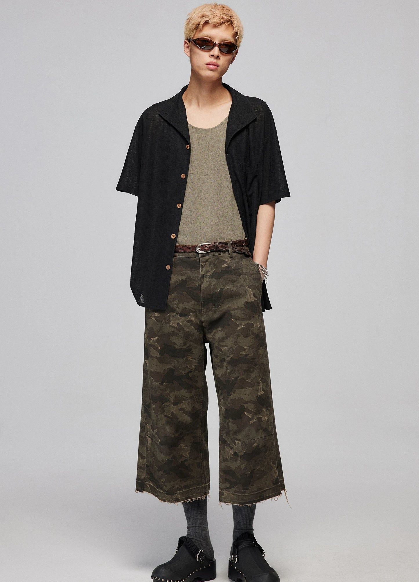 Camo Capris