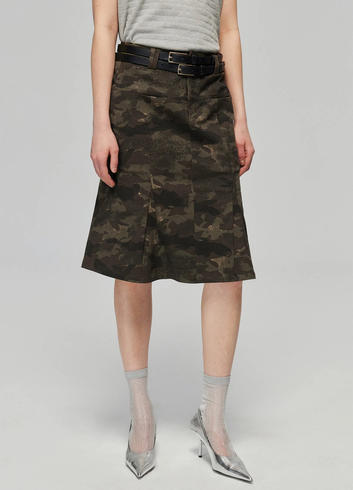 Camo Half Skirt