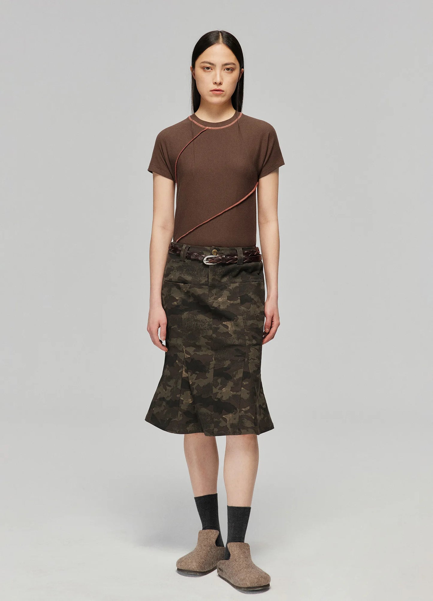 Camo Half Skirt