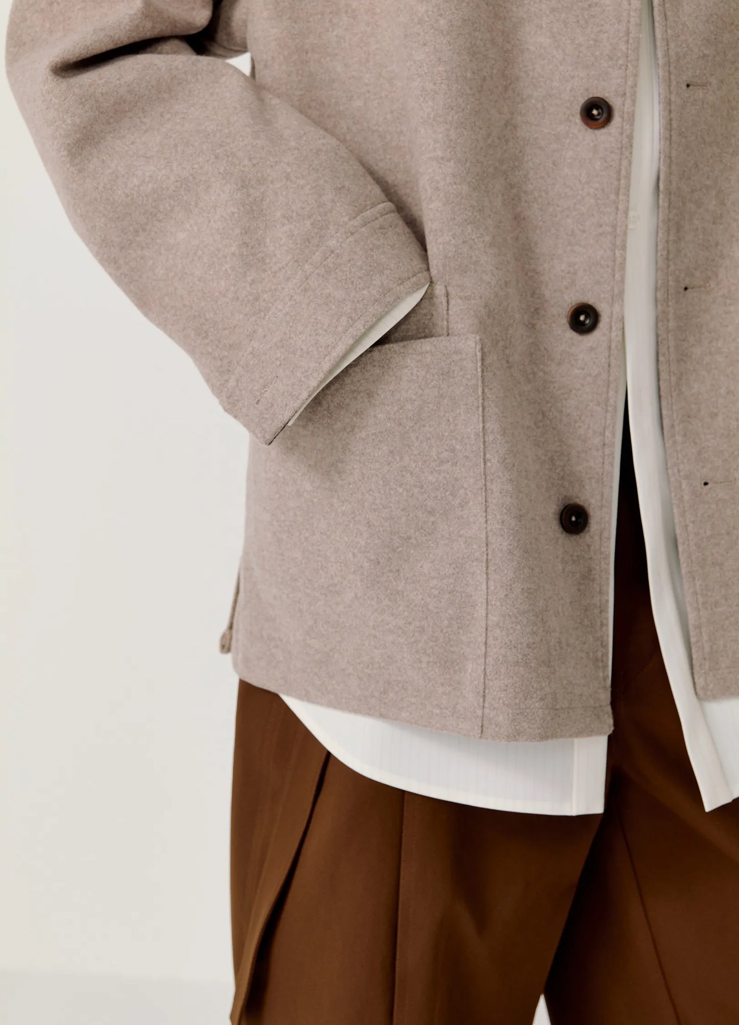 Checkered Split Jacket