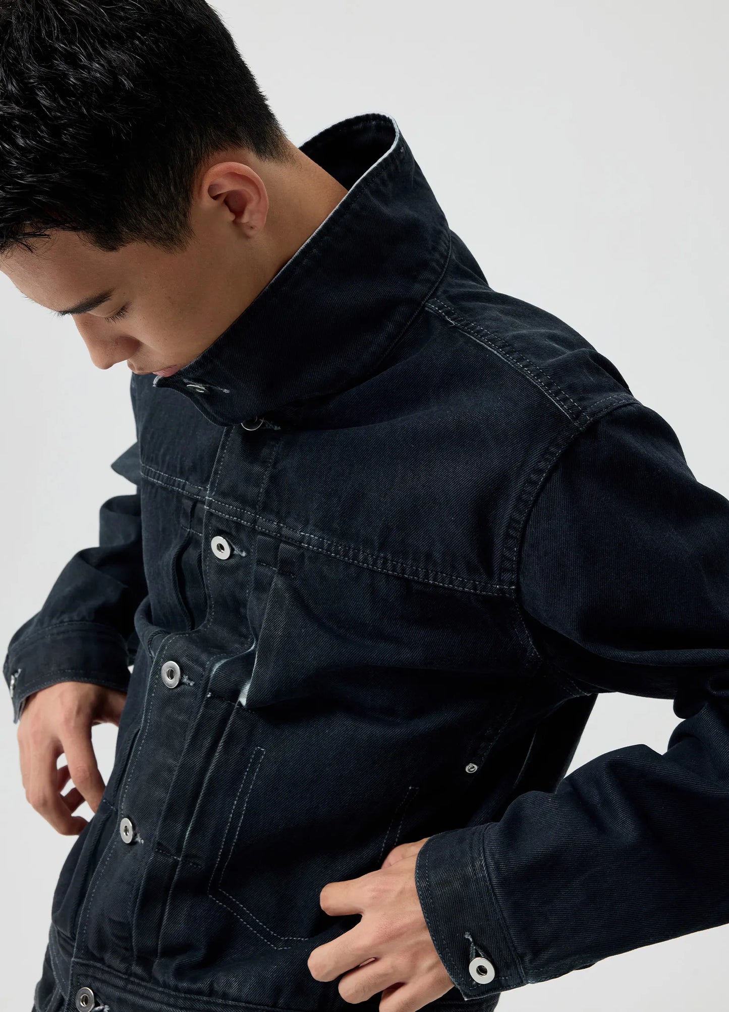 Coated Denim Jacket