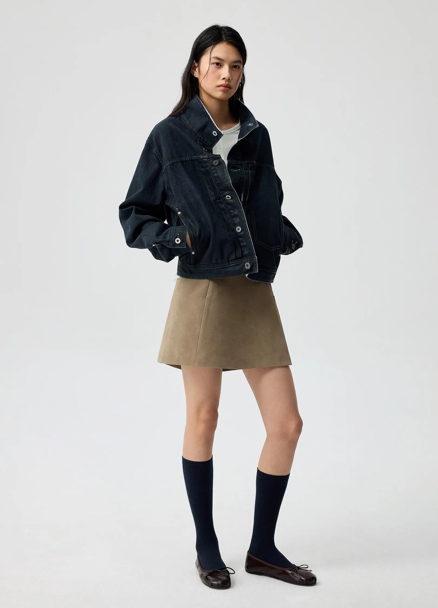 Coated Denim Jacket