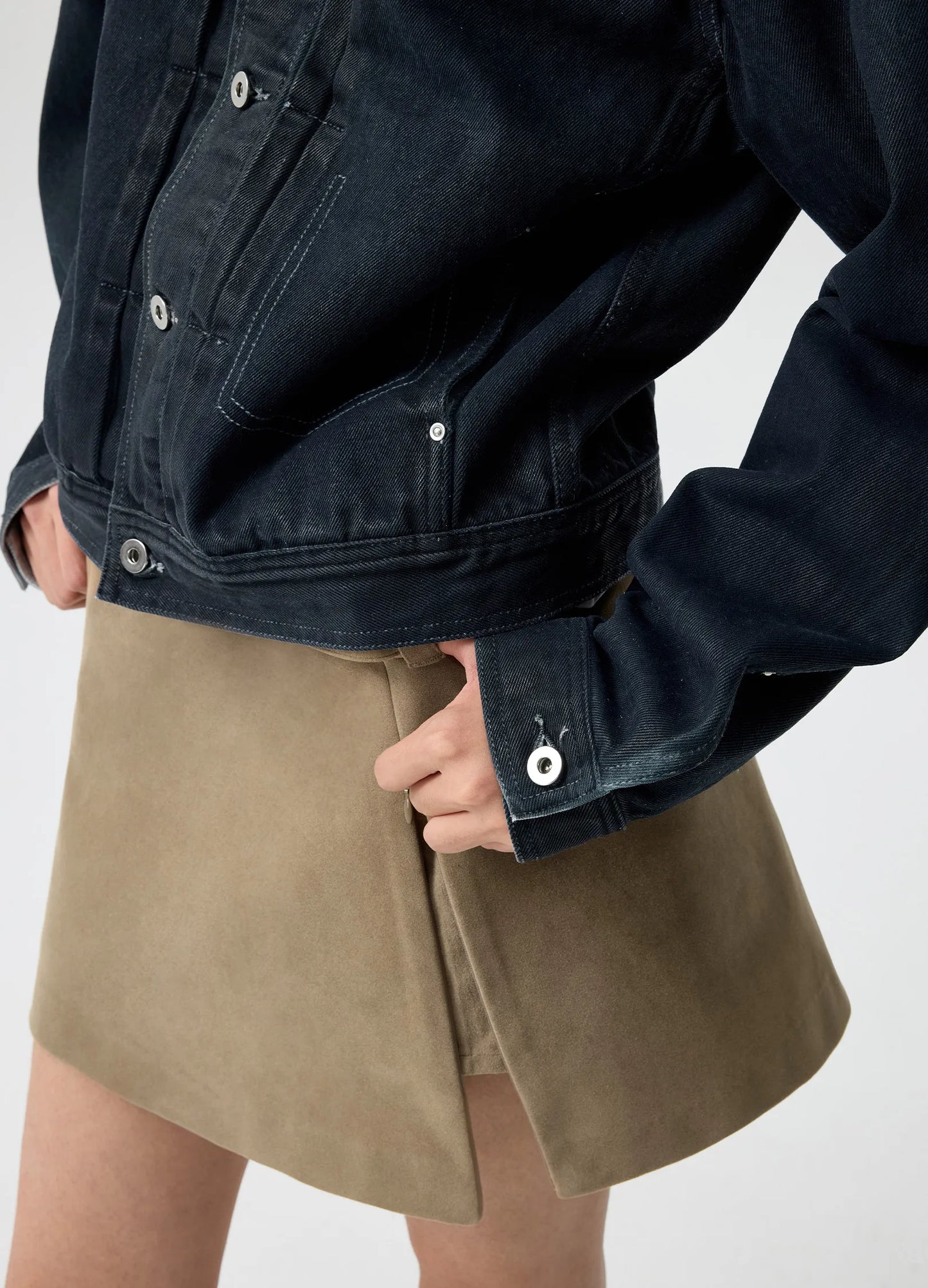 Coated Denim Jacket