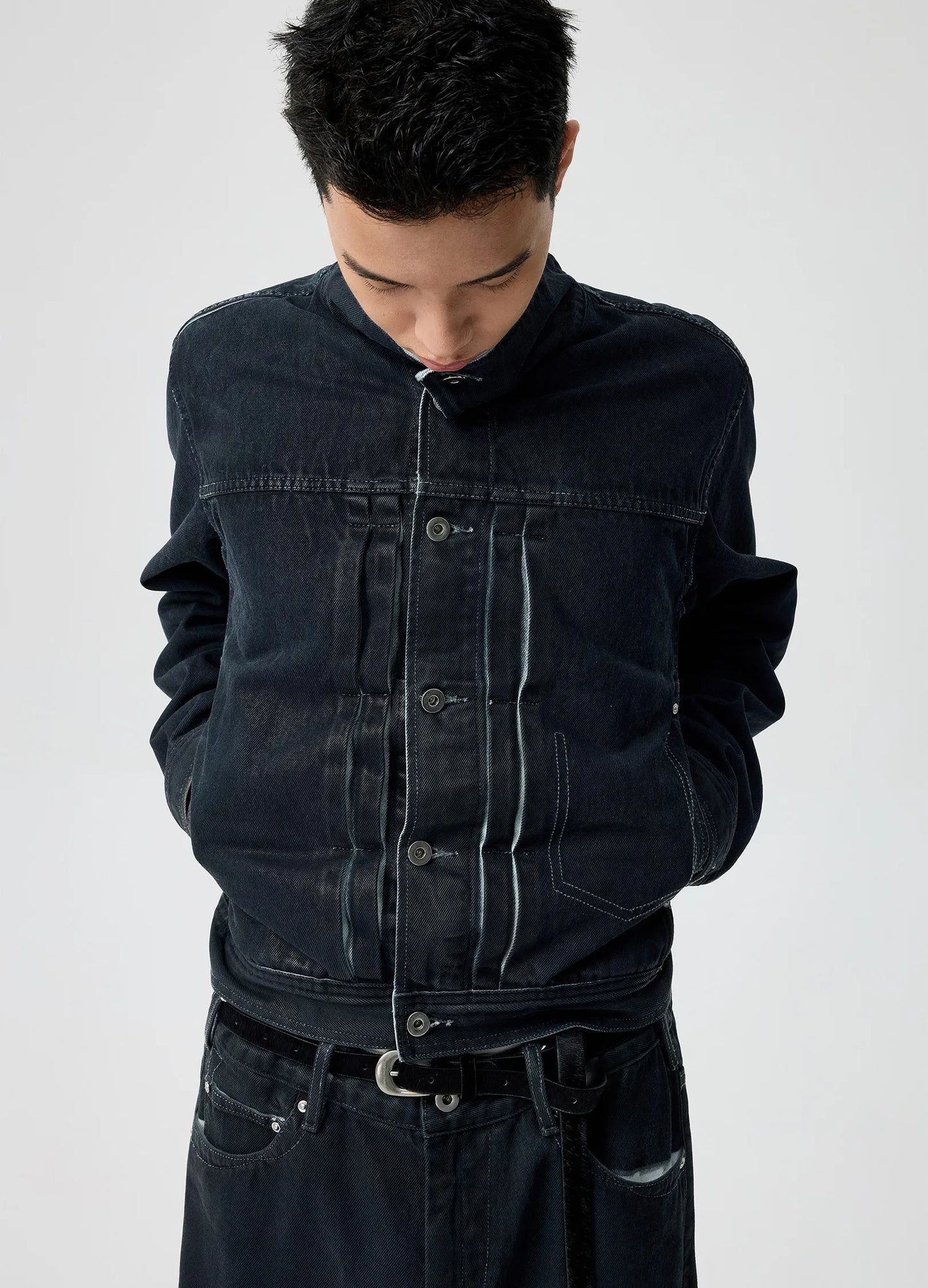 Coated Denim Jacket