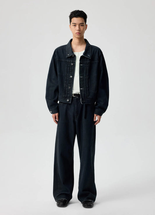 Coated Denim Jacket